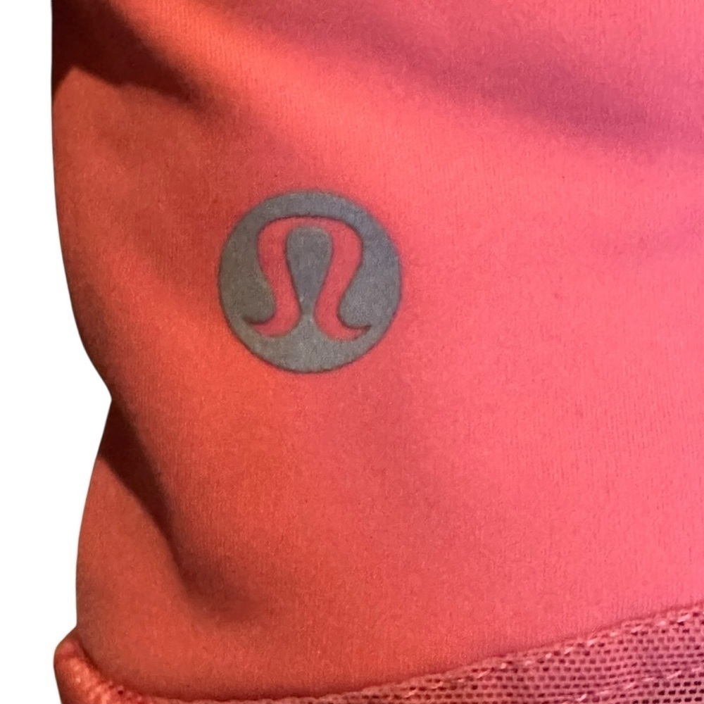 Lululemon Break Free Sports Bra Nulux In Flash Light Tone Coral  Women's Size 6 - Picture 7 of 7